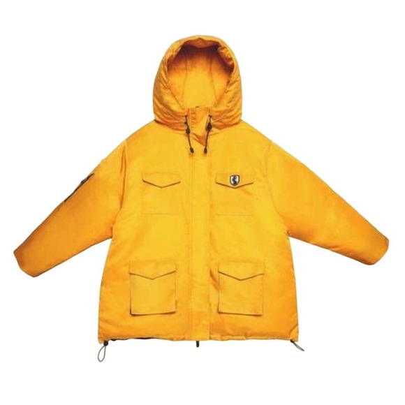 NWT VHNY Down Parka Oversized Winter Coat Hooded Down Parka Jacket Sz M - Picture 2 of 10